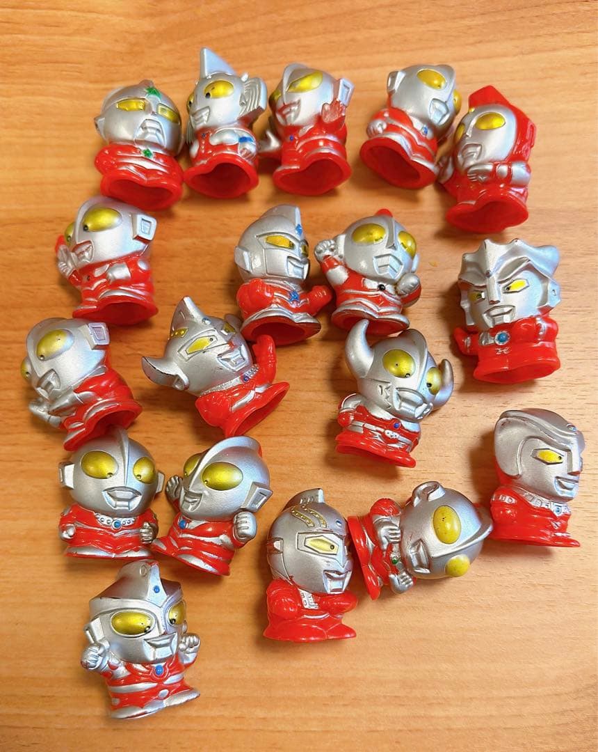 30年前モデル ウルトラマン 指人形 全75個