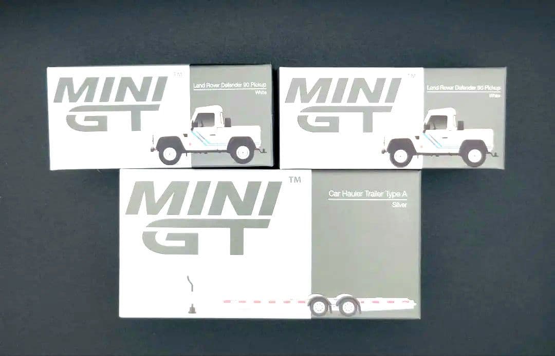 MINI GT Car HaulerTrailer Land Rover。