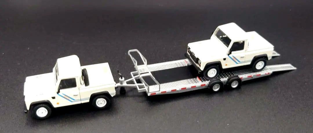 MINI GT Car HaulerTrailer Land Rover。