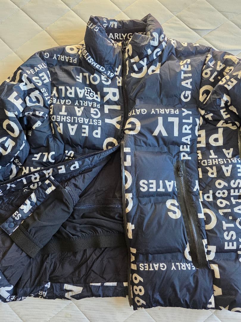 エクリプスです!美品パーリーゲイツフード付きダウンジャケット４