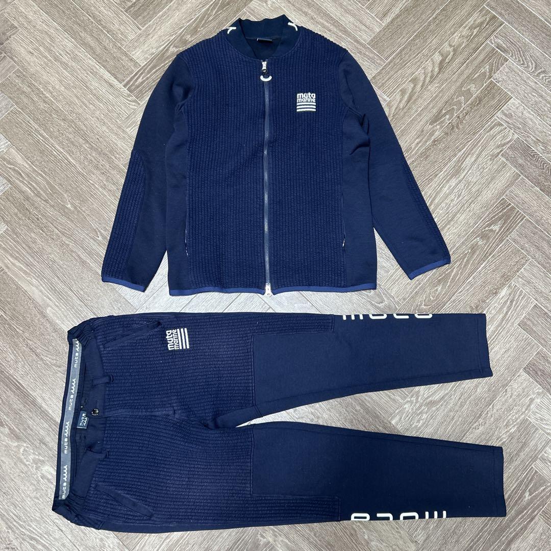 P ムータマリン MUTA MARINE ゴルフウェア セットアップ Lサイズ