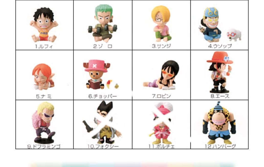 美品　ワンピースフィギュアコレクション　50体＋5体&カード　セット