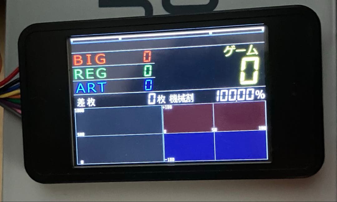 パチスロ　マタドール3 データカウンター及び接続ユニット付