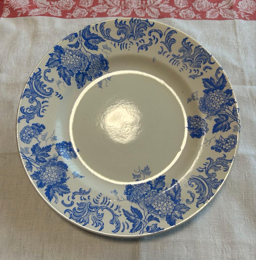 美品　サンタマン　ブールドネージュ　コンポティエ　紫陽花　フランスアンティーク