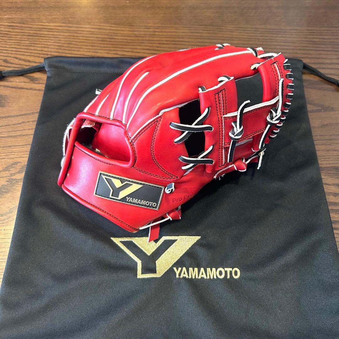 YAMAMOTO Pro Essential　硬式小指2本入れ専用内野用　H6