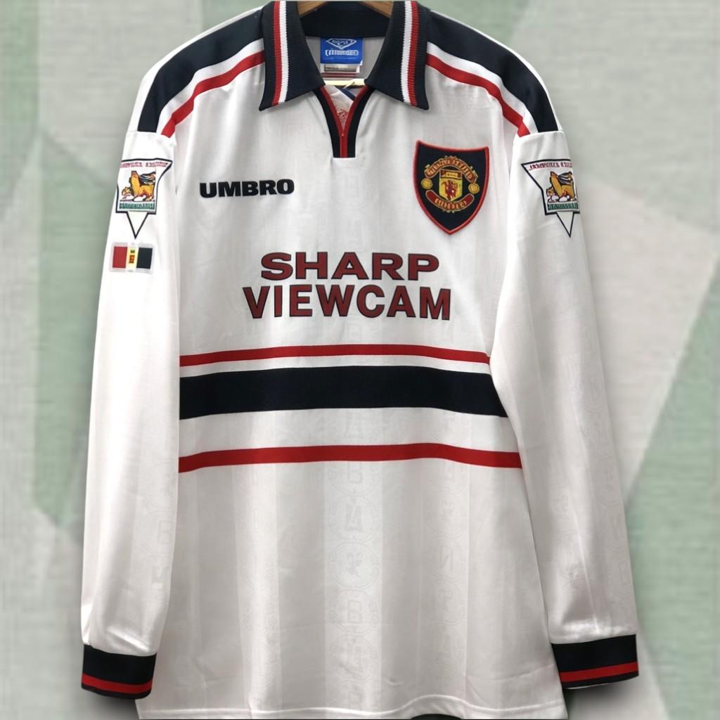 98/99 マンチェスター・ユナイテッド アウェイ 長袖 20番 スールシャール