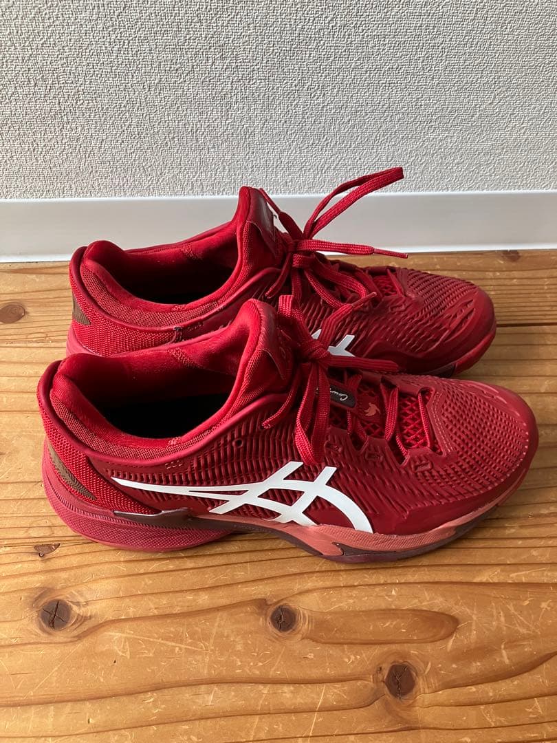 美品　アシックス テニスシューズ　COURT FF 3 NOVAK 26.0cm