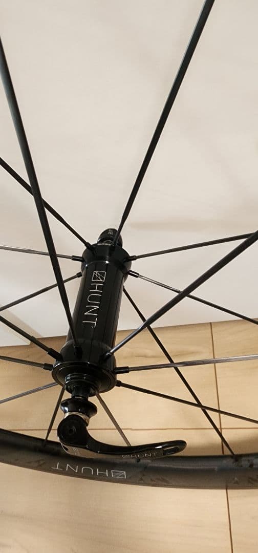HUNT 50mm carbon spoke クリンチャーホイー