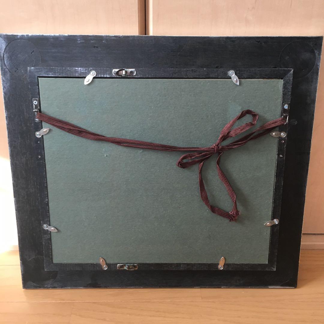 猫 油彩  安田あきな画  F3号