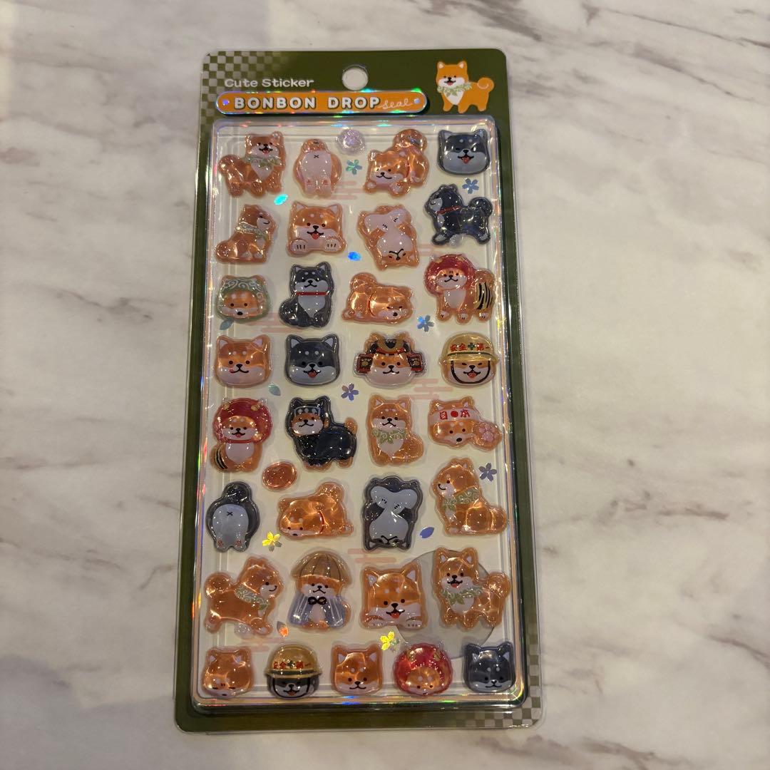 【新品未開封】BONBON DROP 和柄 シールセット 5枚 ボンドロ 正規品