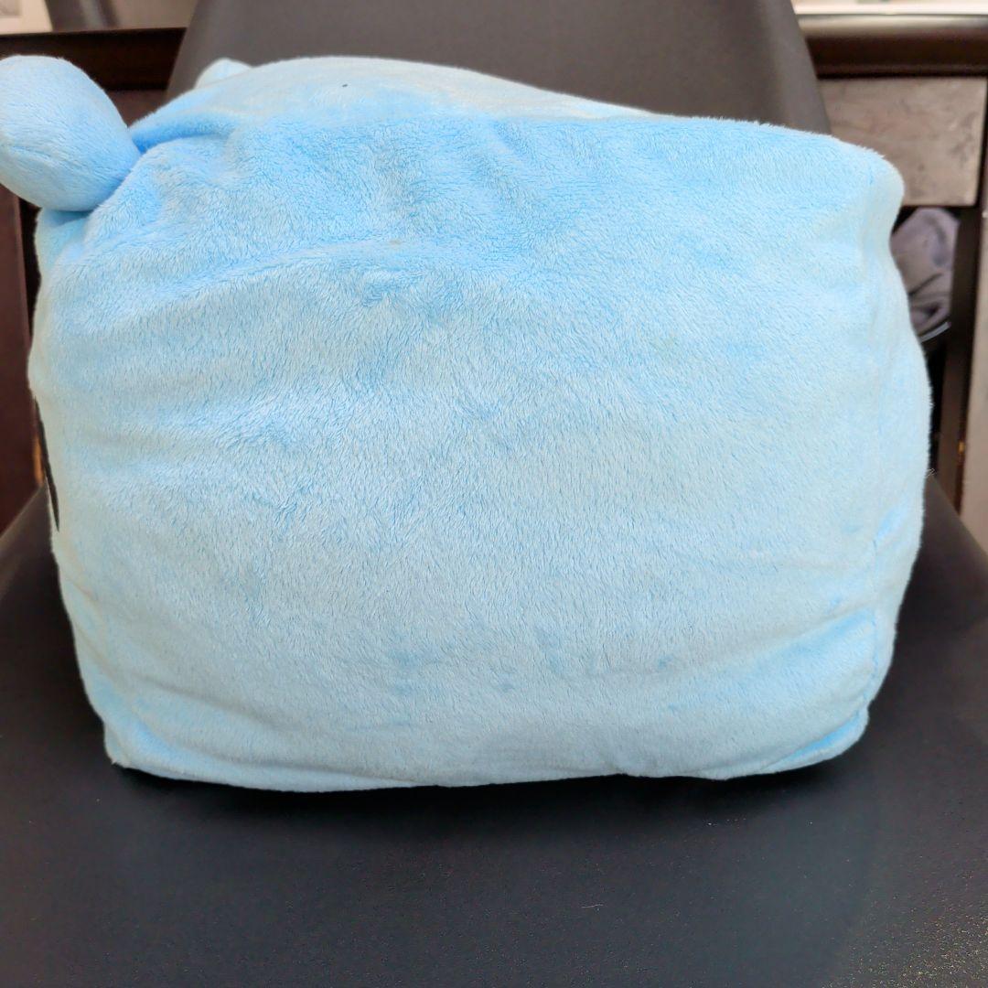 CGP-375 顔グル～ミ～キューブクッション（ピンク・青）