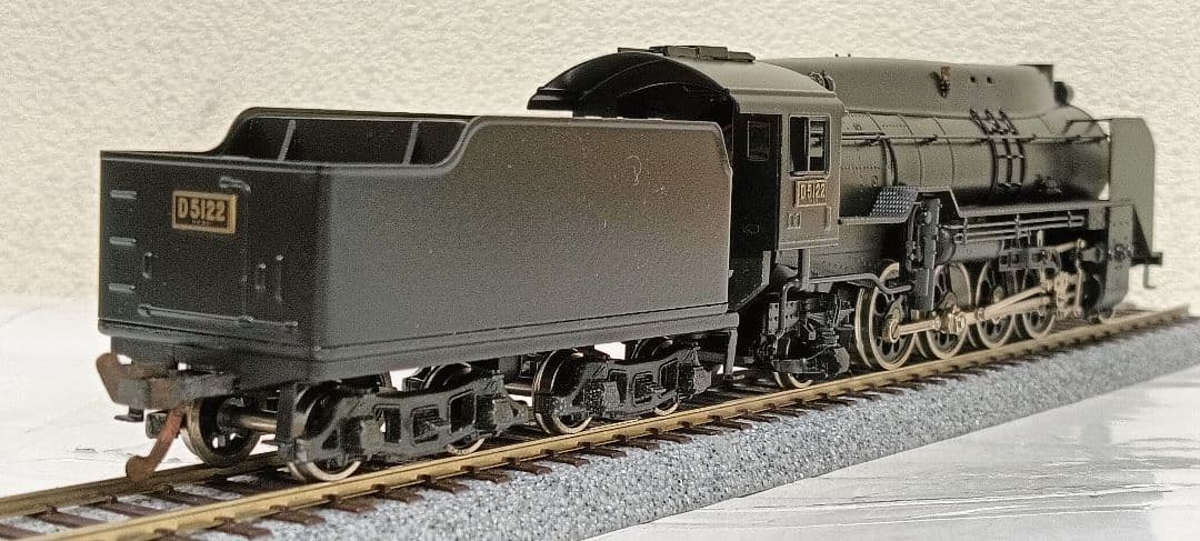 HOゲージ 天賞堂 アダチ Ｄ51全流蒸気機関車、カンモーター、メンテナンス済