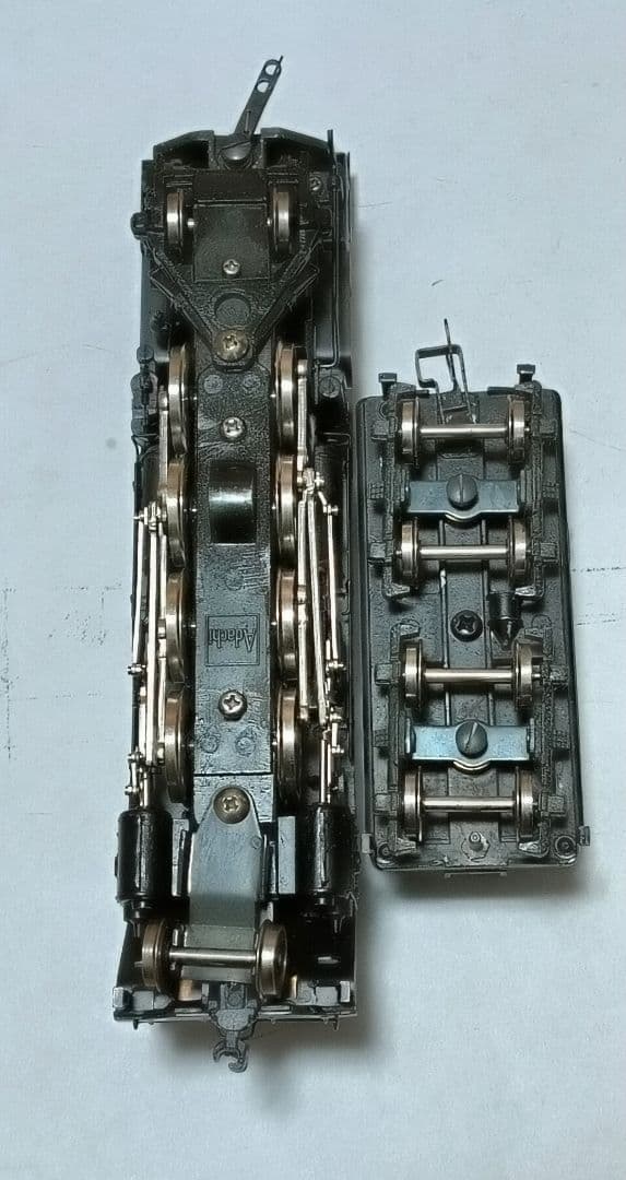 HOゲージ 天賞堂 アダチ Ｄ51全流蒸気機関車、カンモーター、メンテナンス済