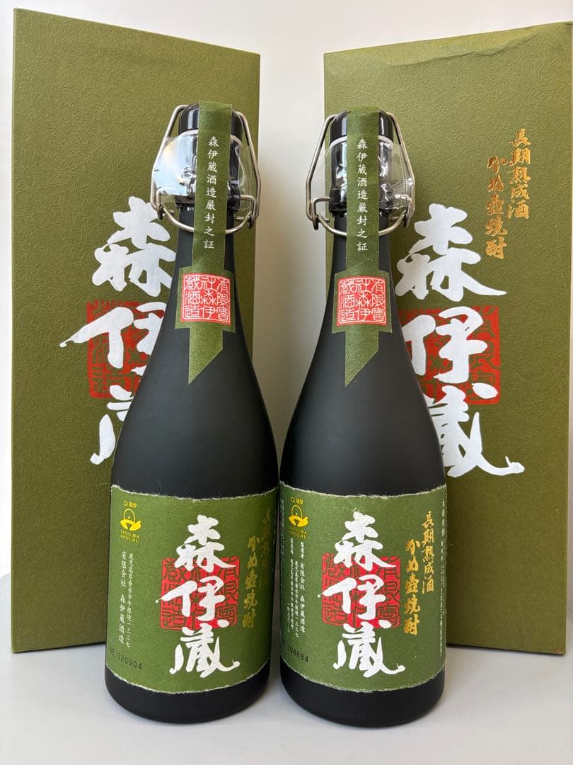 森伊蔵 極上の一滴　焼酎 720ml ギフトボックス入り　2本