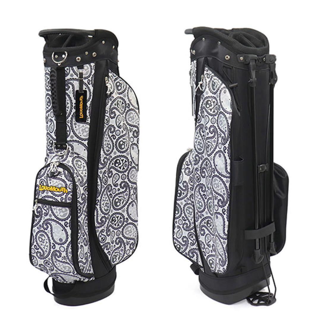 【新品】ラウドマウス キャディバッグ 8.5型 シバミーティンバー 284
