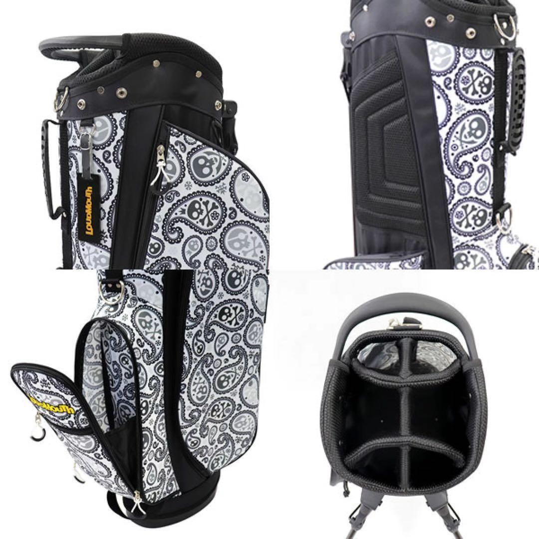 【新品】ラウドマウス キャディバッグ 8.5型 シバミーティンバー 284