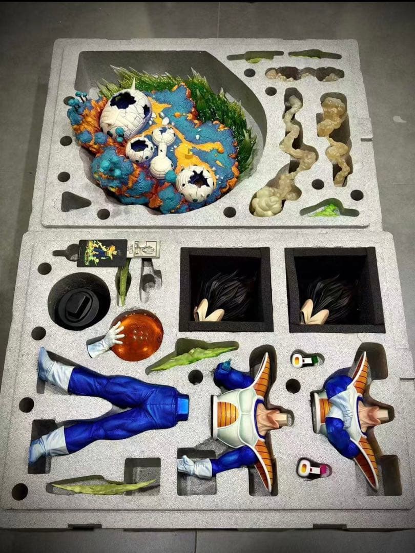 ドラゴンボール 1／4スケール ベジータ フィギュア ガレージキット