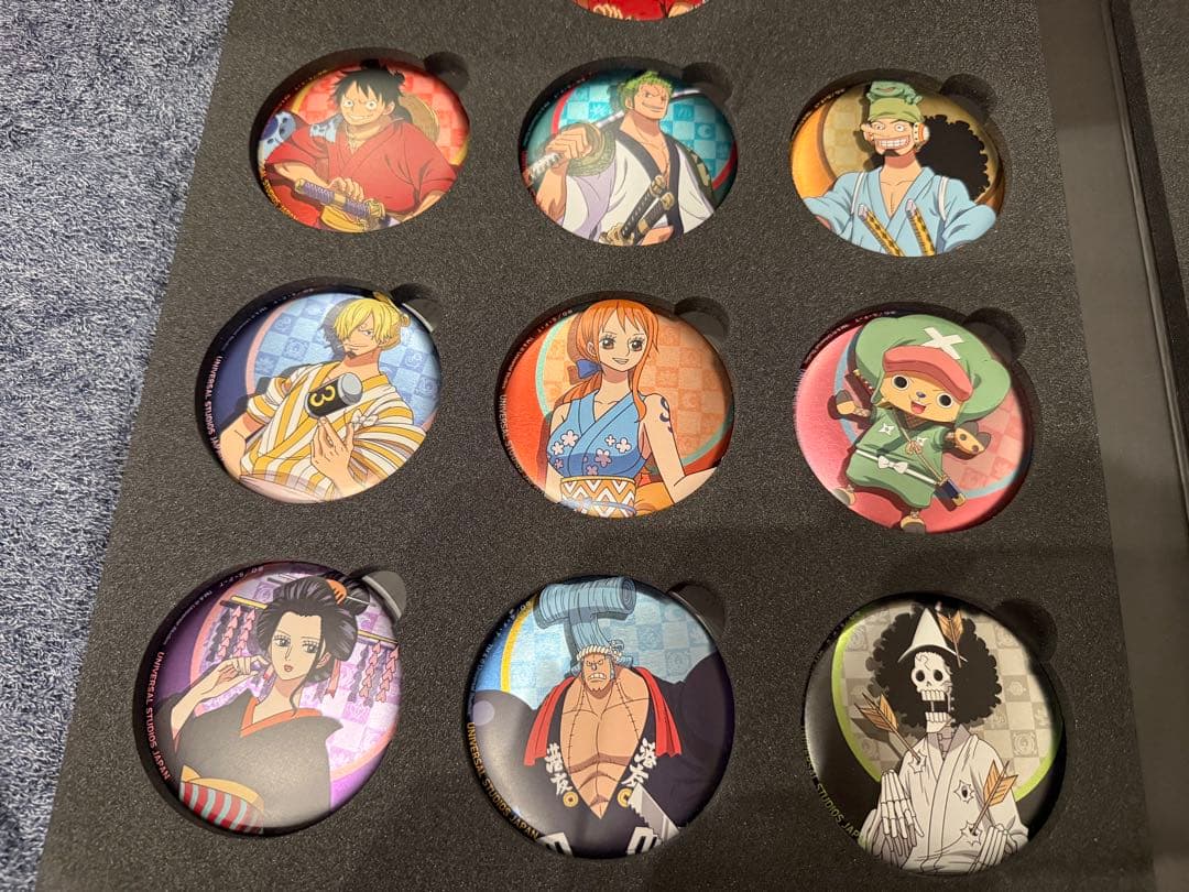 ワンピース・プレミア・サマー コレクタブル缶バッジ　USJ 2021限定　20種