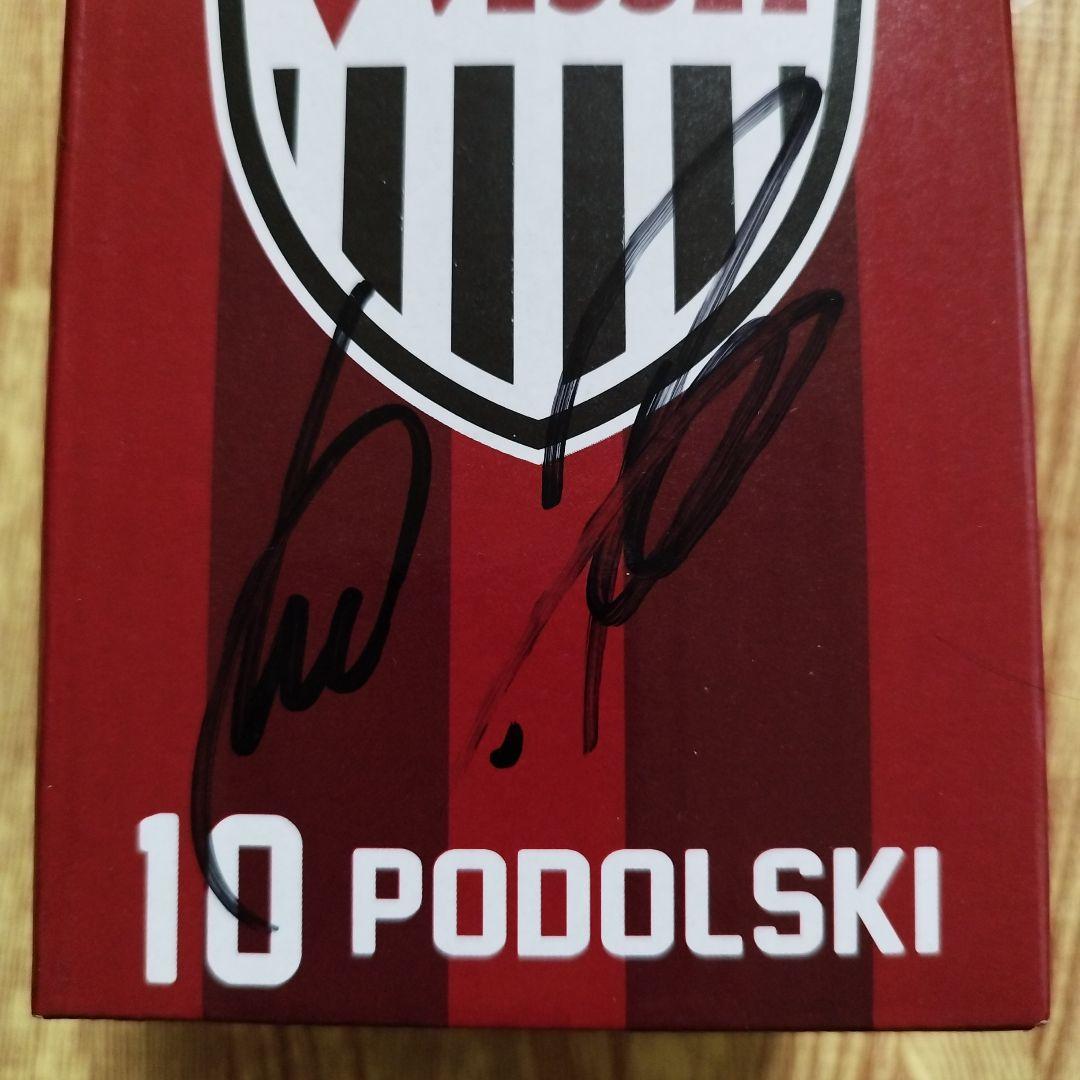 【直筆サイン/非売品】Vissel Kobe ルーカス・ポドルスキ フィギュア