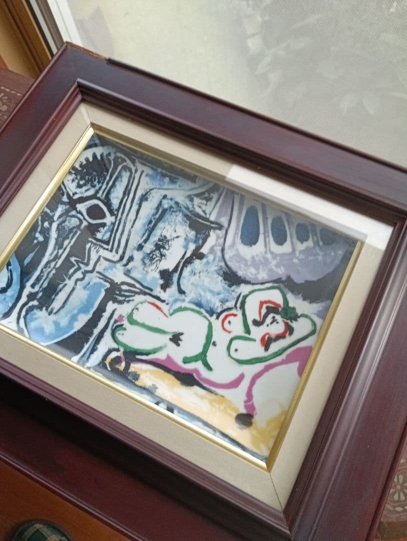 ピカソ陶板画　ART CERAMIC PLATE FOR COLLECTOR
