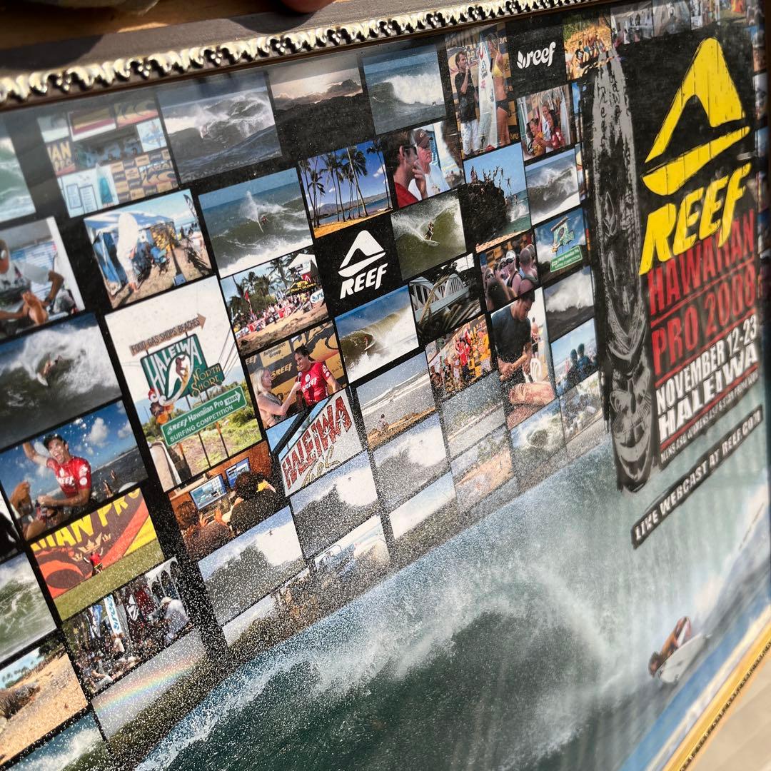 サーフィン ポスター reef HAWAIIAN PRO 2008