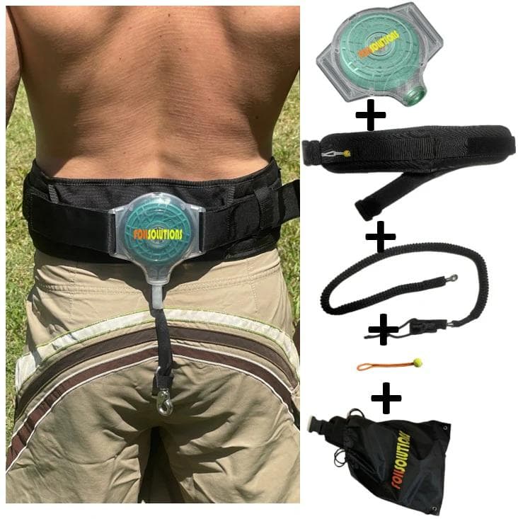 サーフィン・ボディボード eFoilSolutions Retracting Leash Waist