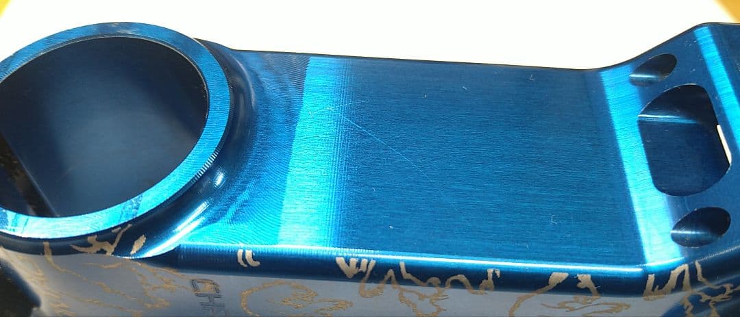 mini1803　CHROMAG RANGER ステム ブルー100mm