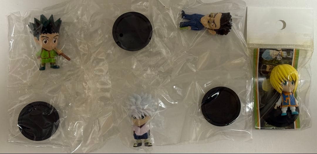 【未開封】HUNTER×HUNTER アニメヒーローズ　メインキャラ4体