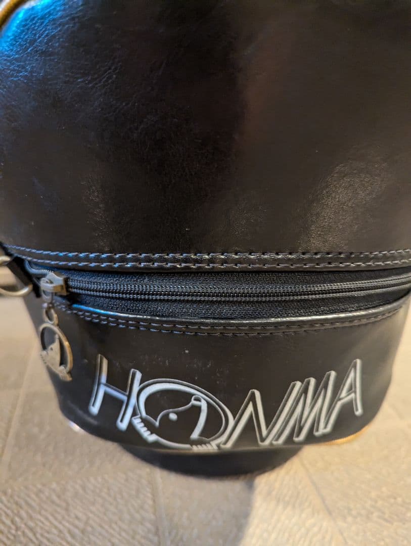 専用　ホンマゴルフ　キャディーバッグ　メンズ　革
