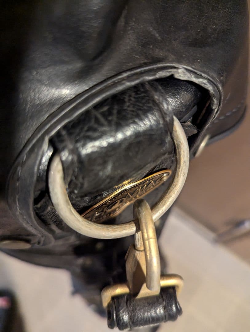 専用　ホンマゴルフ　キャディーバッグ　メンズ　革