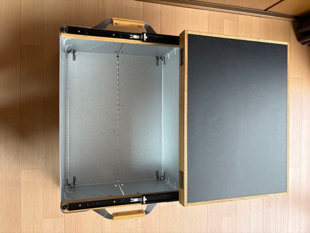 川崎クラフト シェルコン50 シェルフコンテナ スライド バタフライ 天板