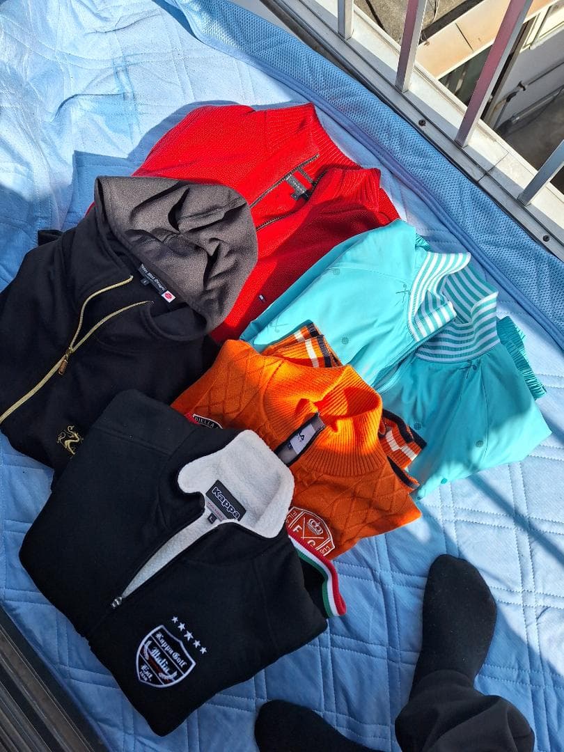 DWD フルジップフード付きパーカー 黒