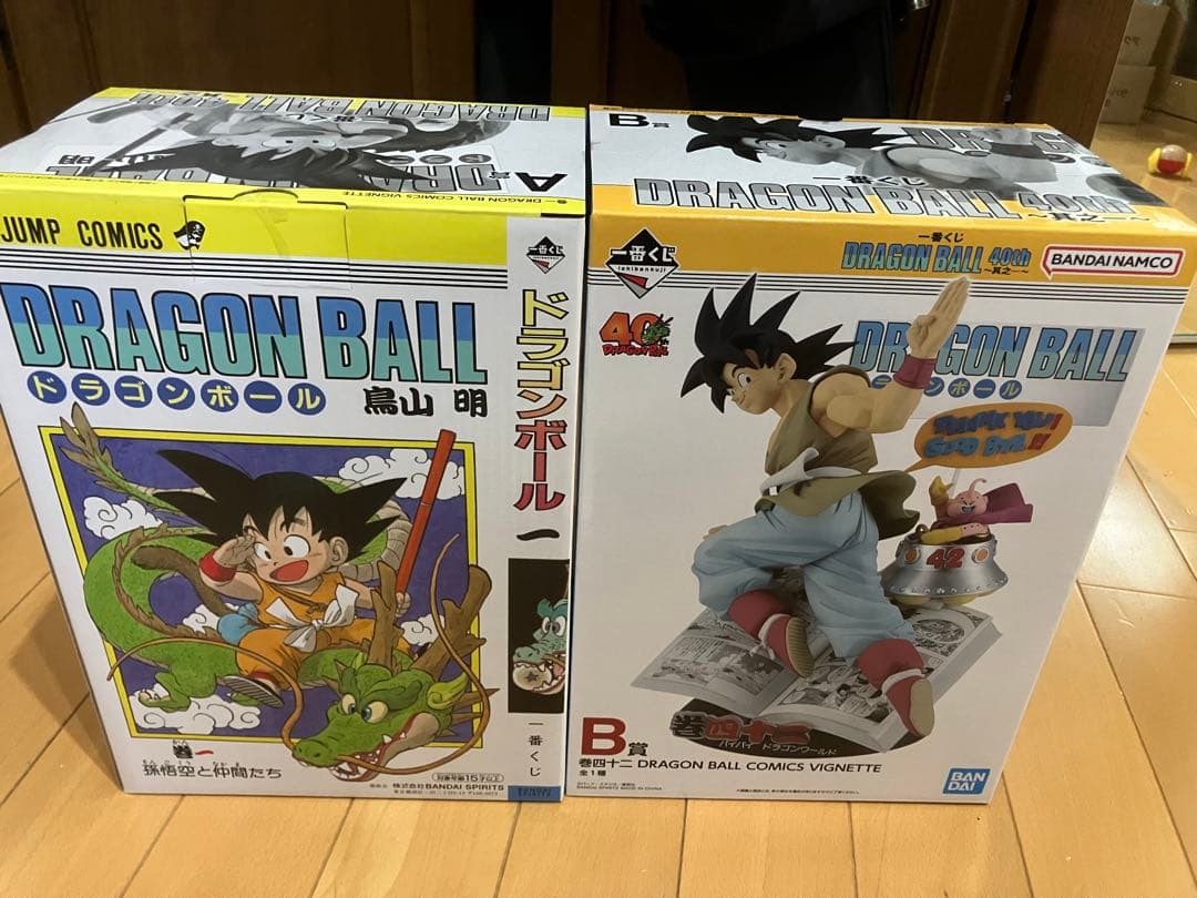 ドラゴンボール一番くじ　40周年　A賞B賞セット