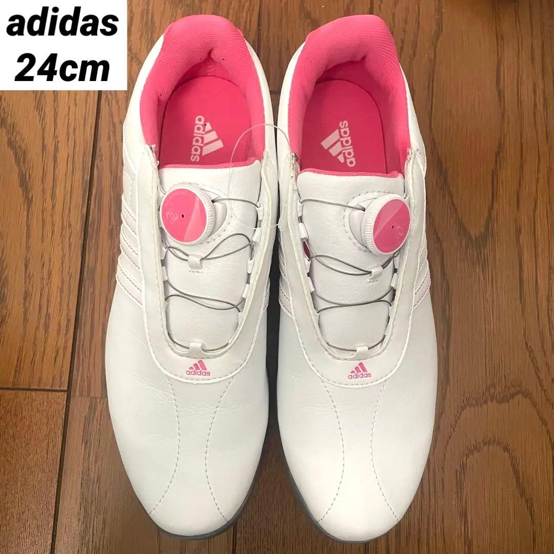 adidas アディダス　ゴルフシューズ　レディース