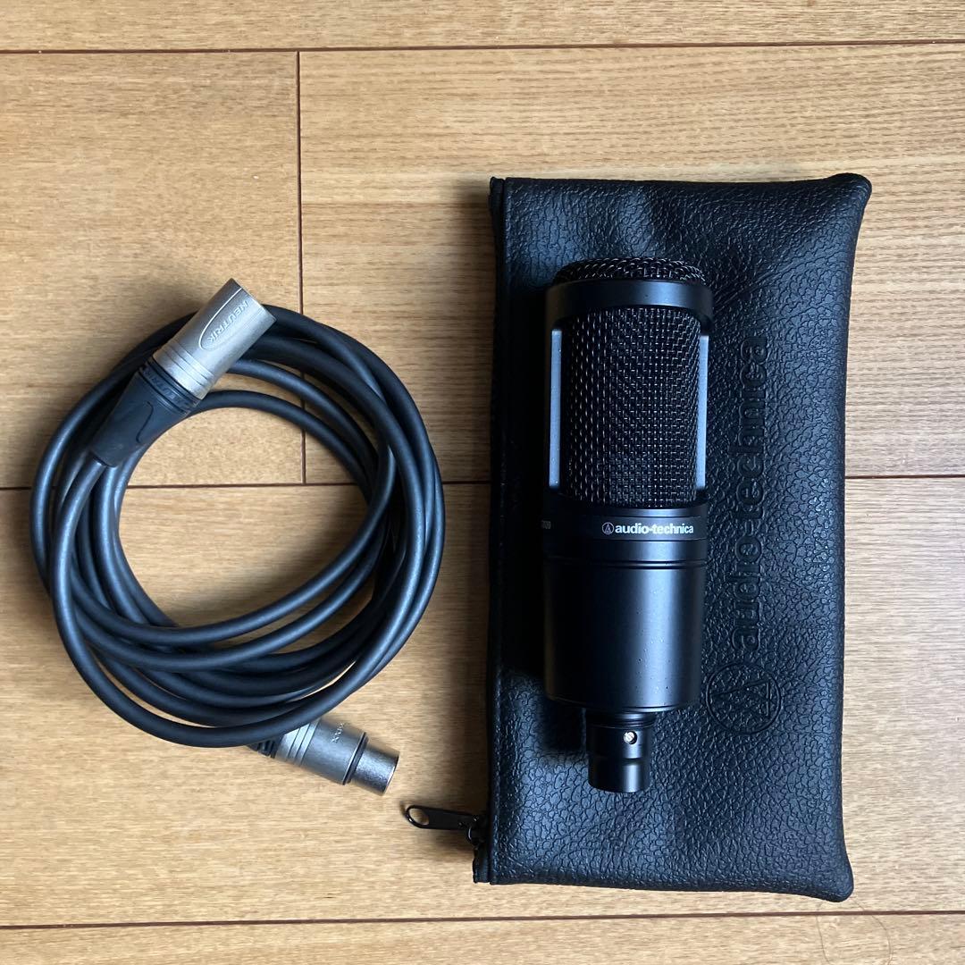 ひ*様 audio-technica AT2020 XLRケーブルセット