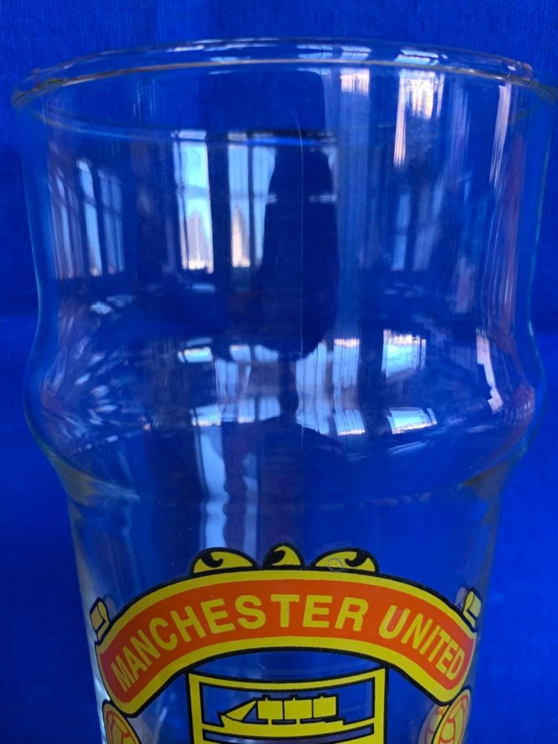 マンチェスター・ユナイテッド パイントグラス 旧ロゴは希少