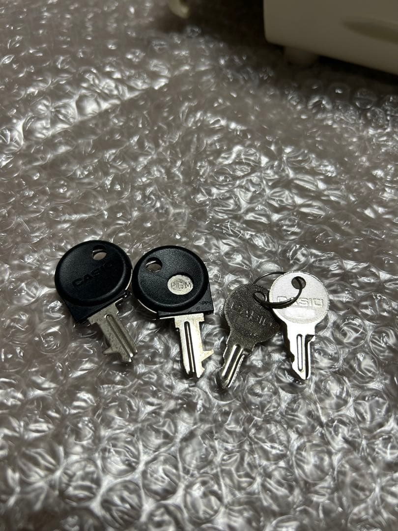 CASIO 電子レジスター　SE-S20 鍵付き