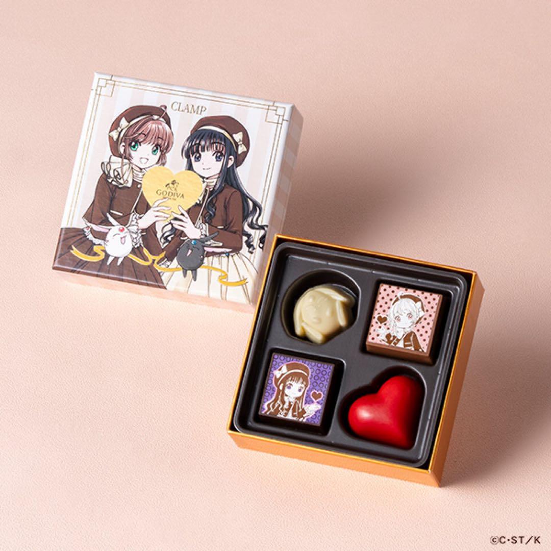新品未開封 GODIVA × CLAMP チョコ ステッカー
