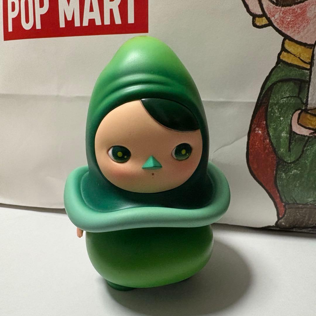 popmart pucky プッキー fat fairy green