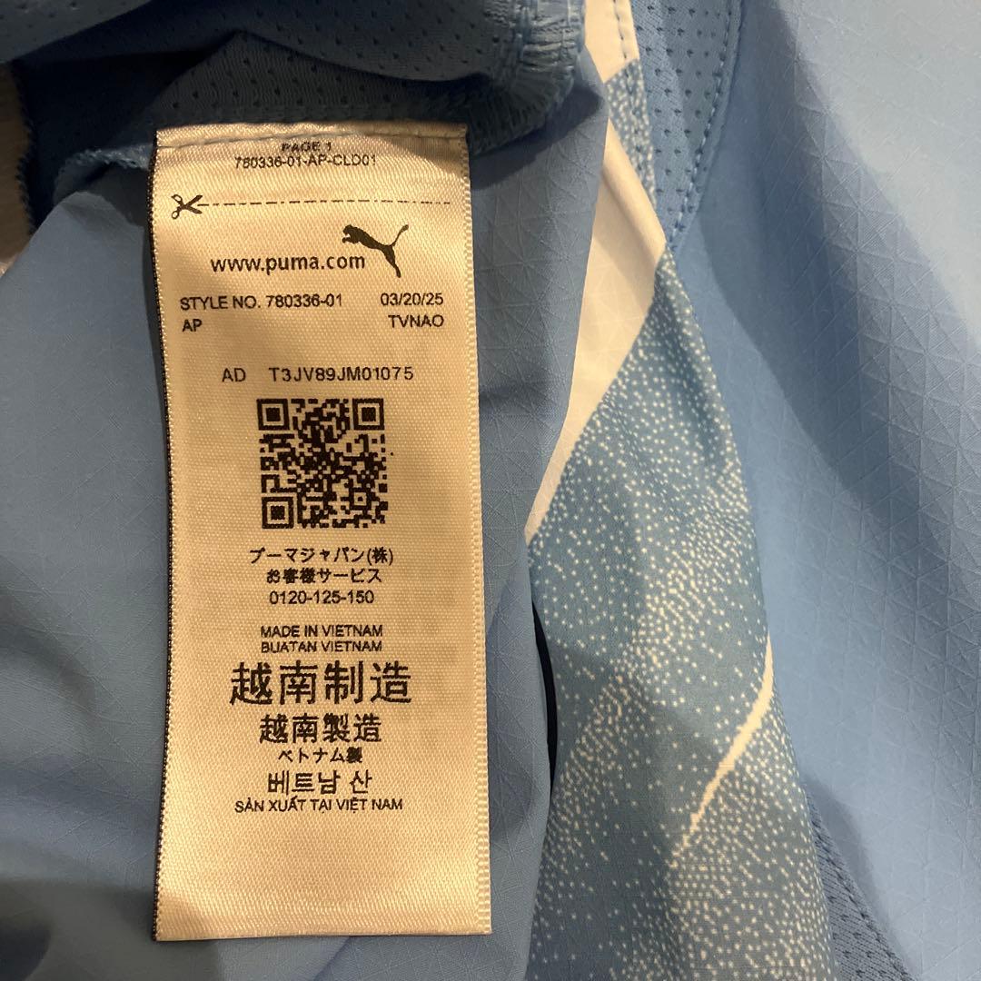 プーマ 25-26 マンチェスターシティ ホーム ユニフォーム サッカーシャツ