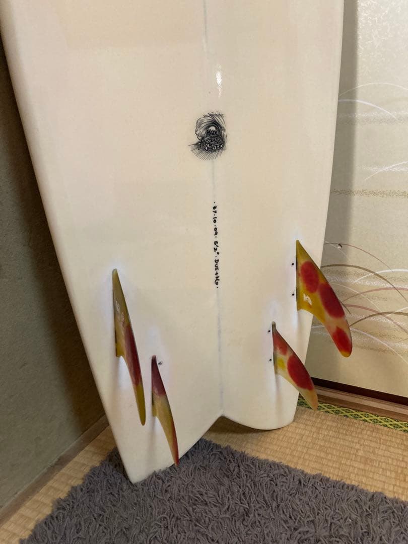 サーフィン・ボディボード DVS Nano Fish 5'2\"