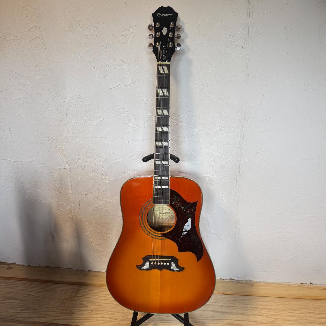 Epiphone Dove Proハミングバード 即戦力エレアコ送料込 即使用可