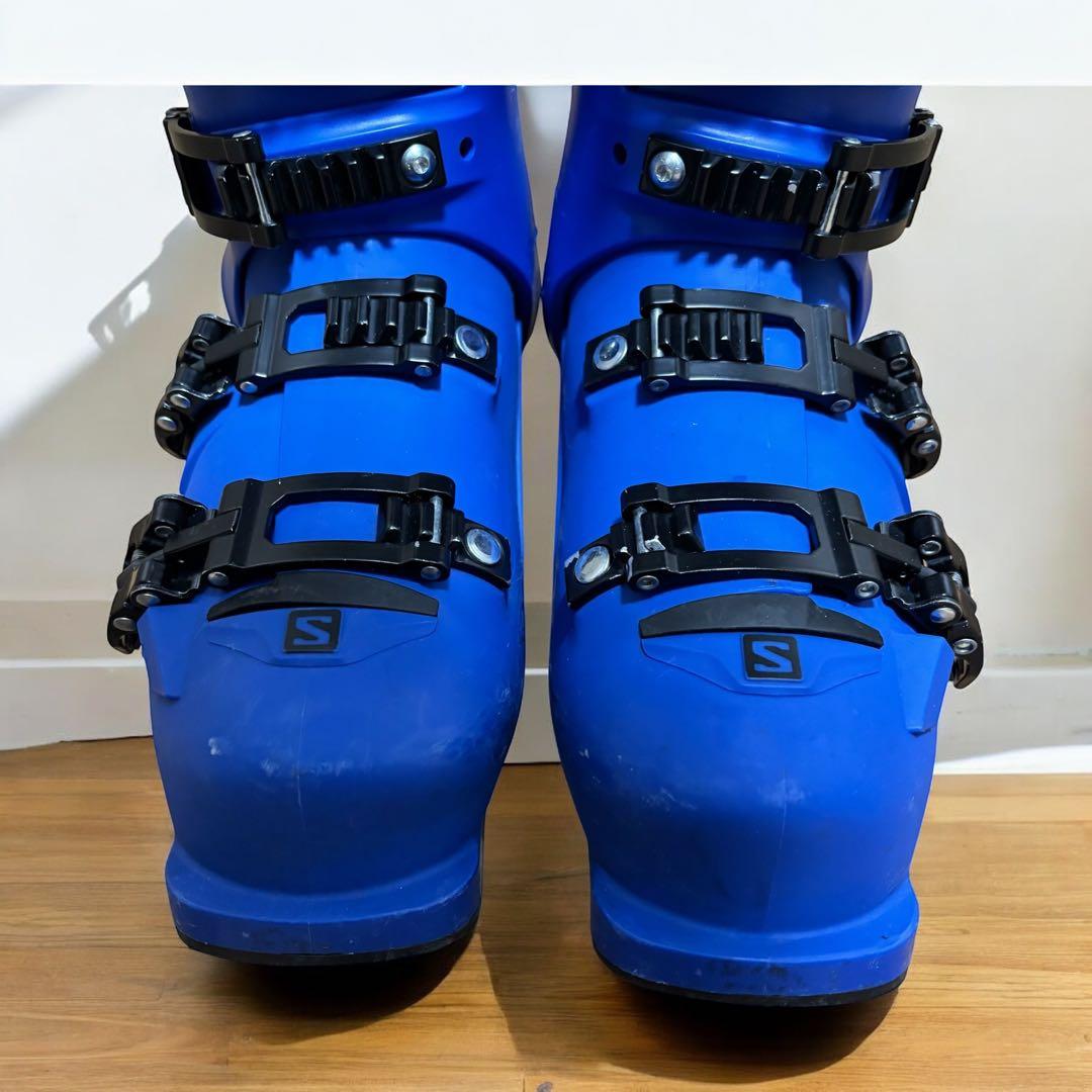 良品✨サロモン S/RACE65 22.5cm ジュニア上位モデル スキーブーツ