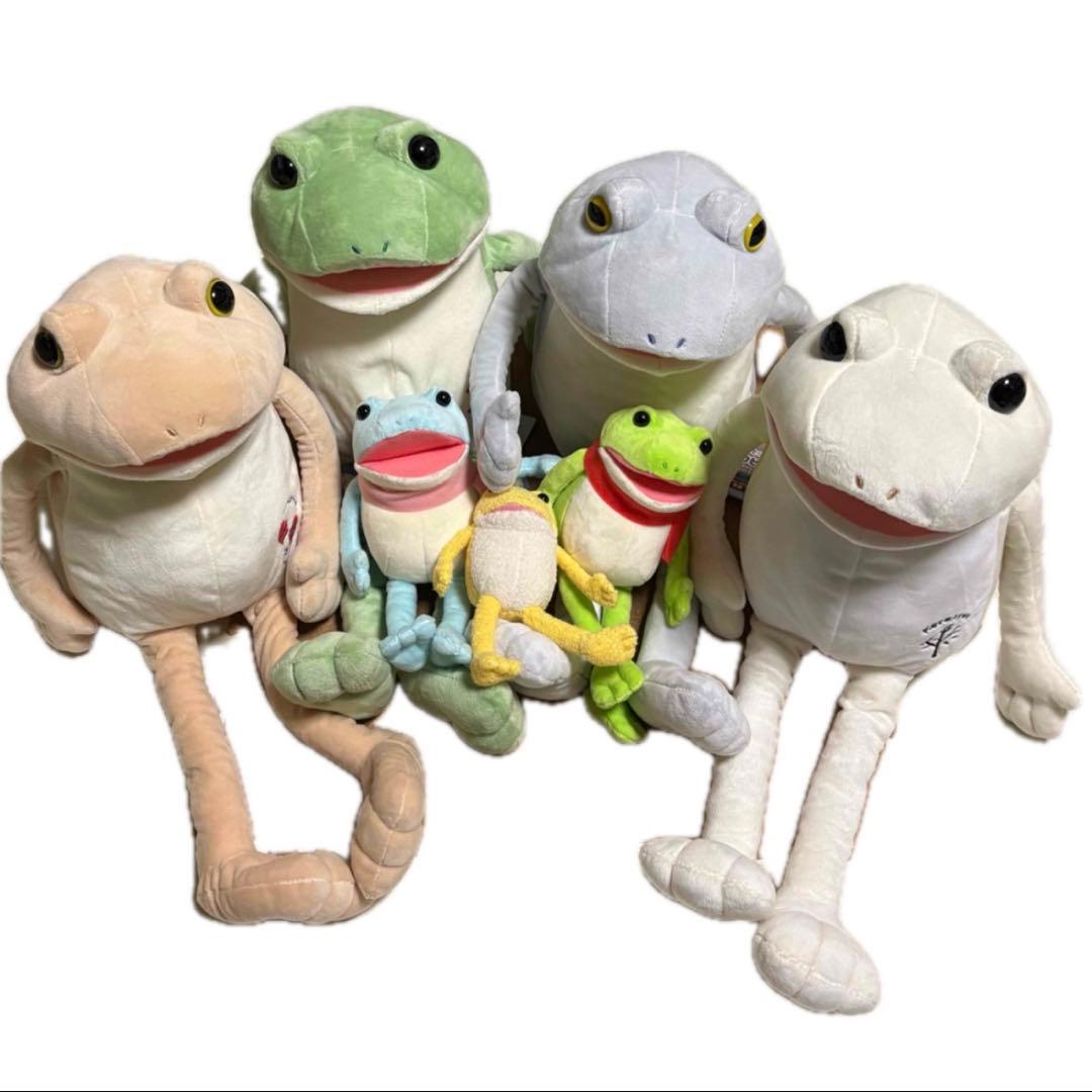 おとぼけケロピョン　あっぷりけジャンボ　ぬいぐるみ　キーホルダー