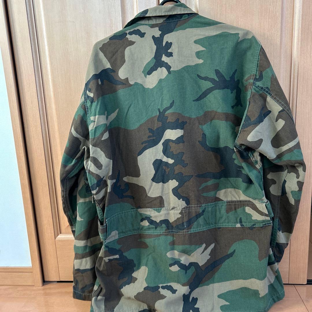 迷彩柄ジャケット コットン混紡 4ポケット