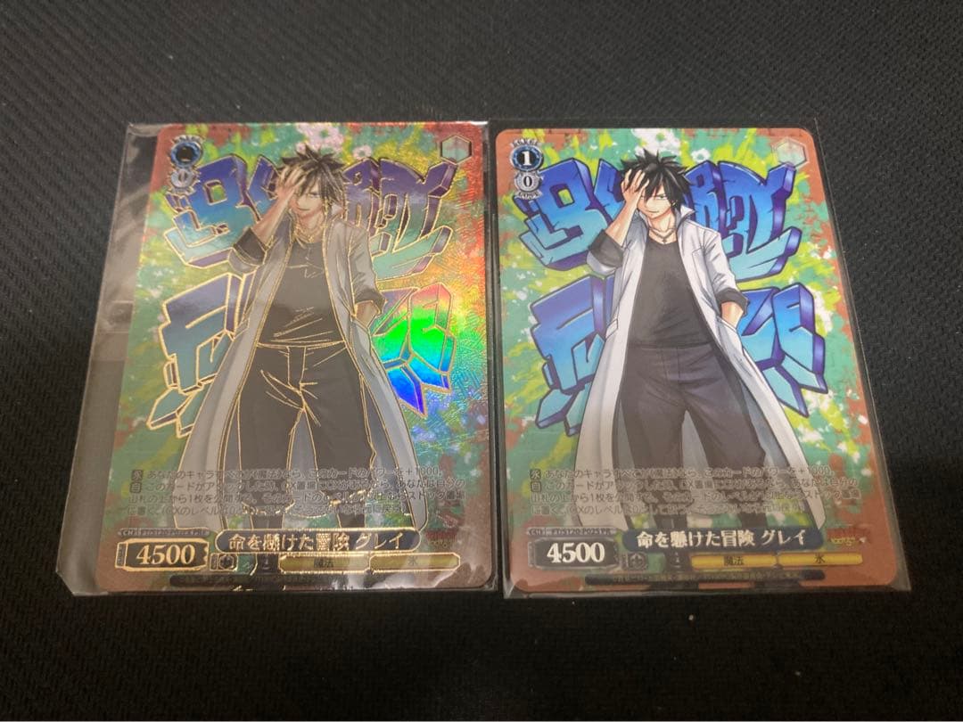 ヴァイス 命を懸けた冒険 グレイ PR+ ノーマル　セット　フェアリーテイル