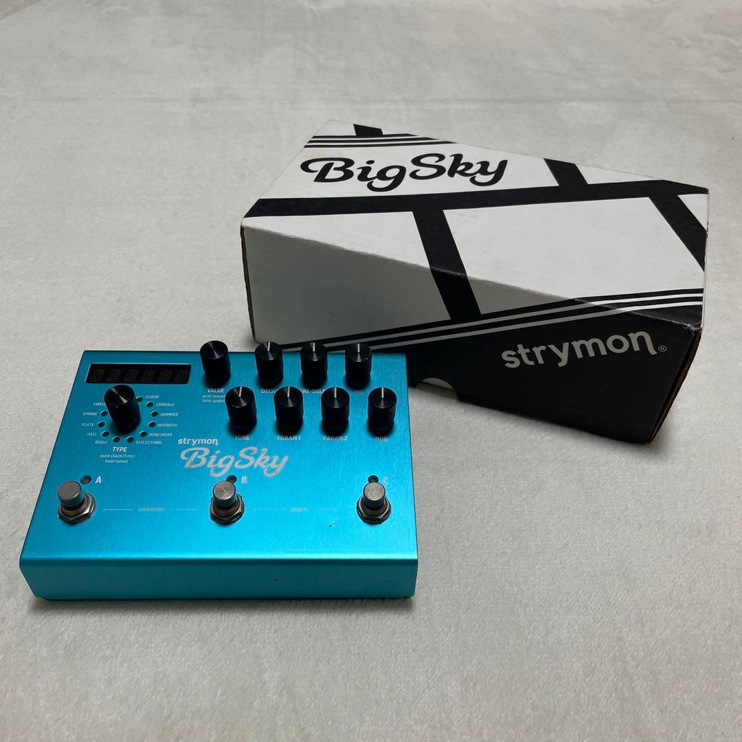 strymon BigSky ストライモン ギター ベース リバーブ