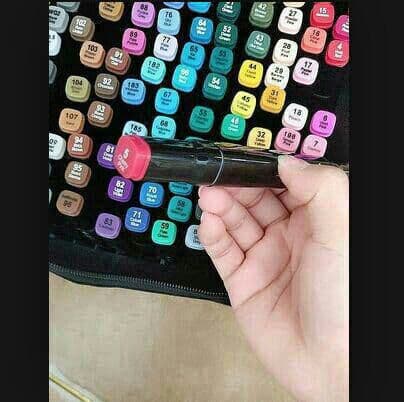 マーカーペン 204色セット 漫画 デザイン イラスト コピック練習用67