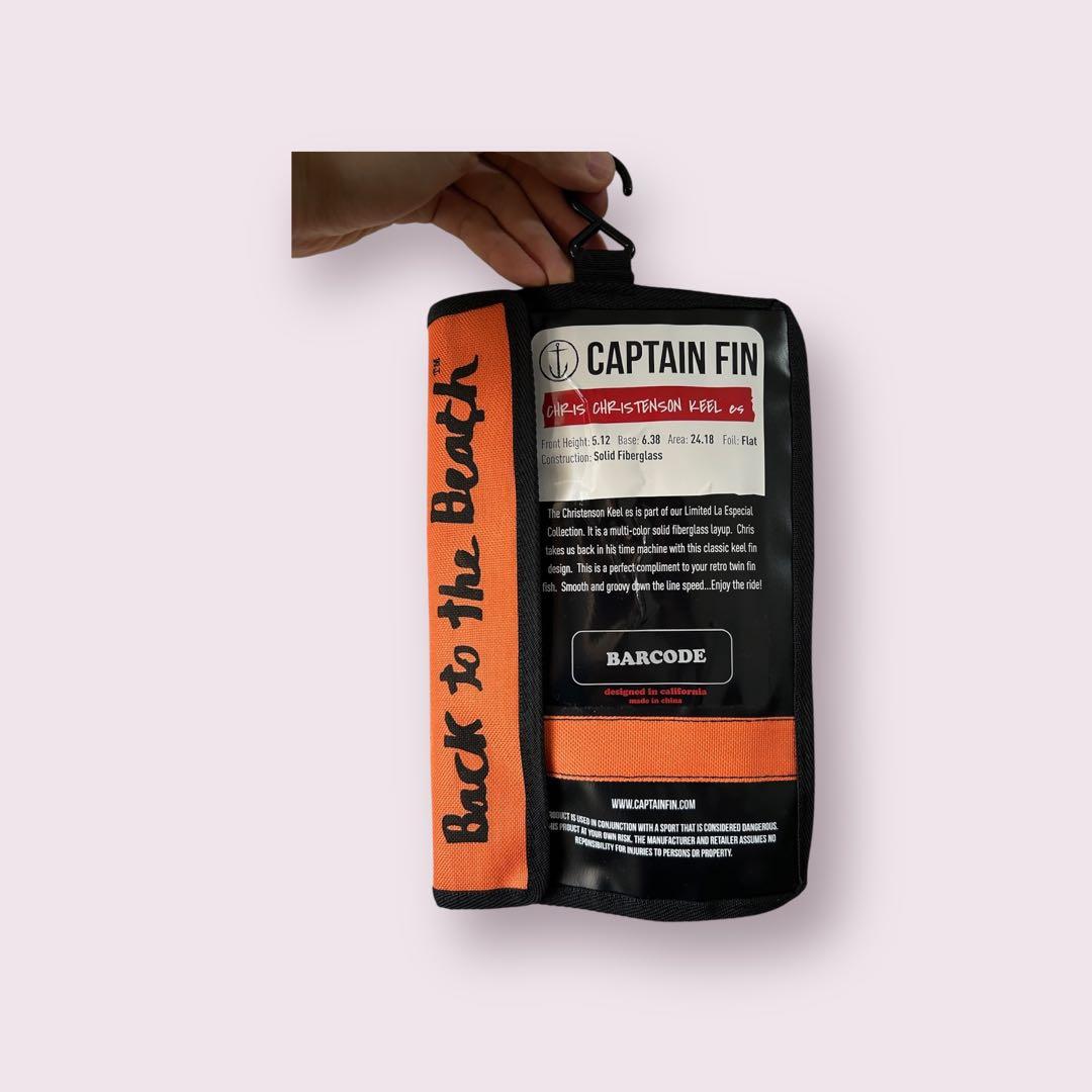 新品未使用 クリステンソンCAPTAIN FIN Keel es