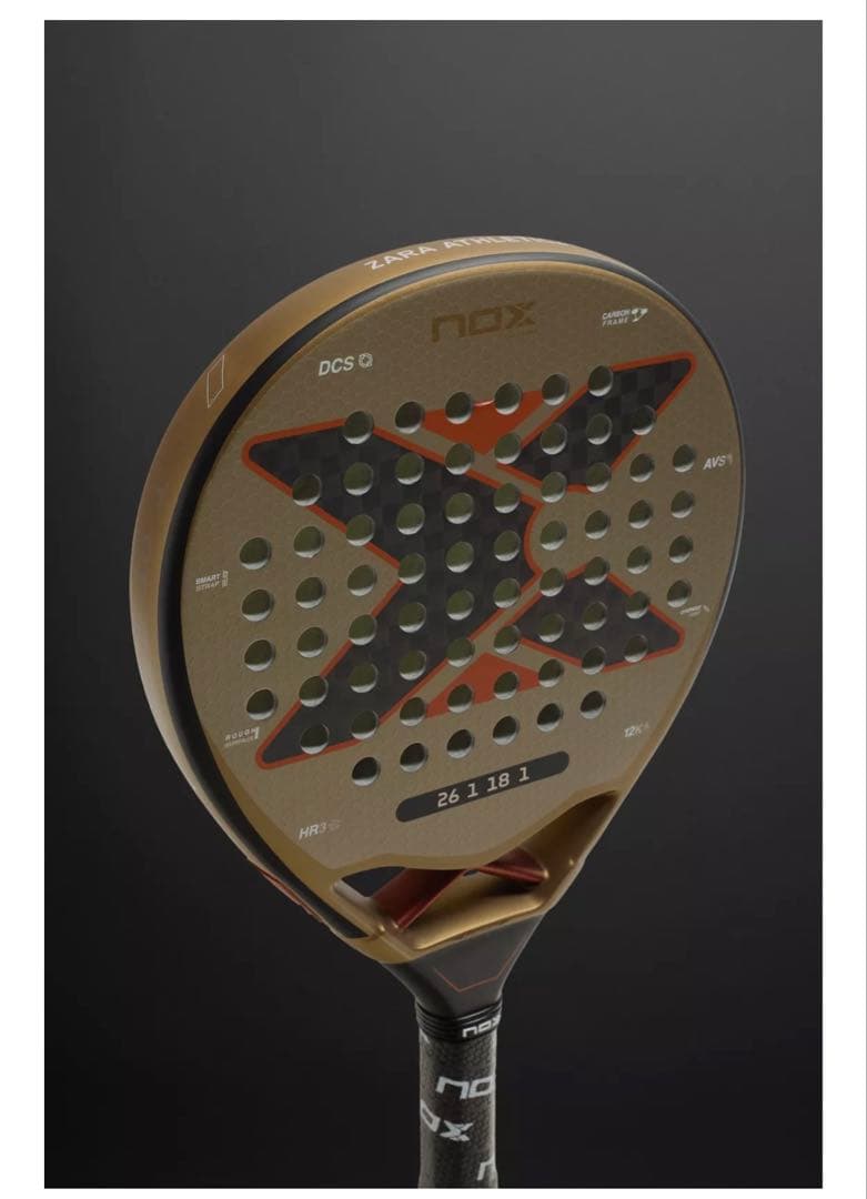 70%オフ！NOX Luxury Genius ドロップ型パデルラケット